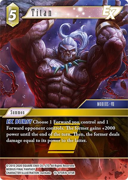 Titan EX, Crystal Dominion 15-075R/6-075R