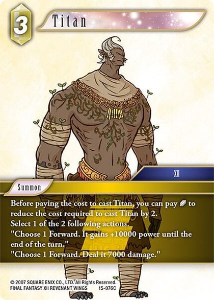 Titan, Crystal Dominion 15-076C