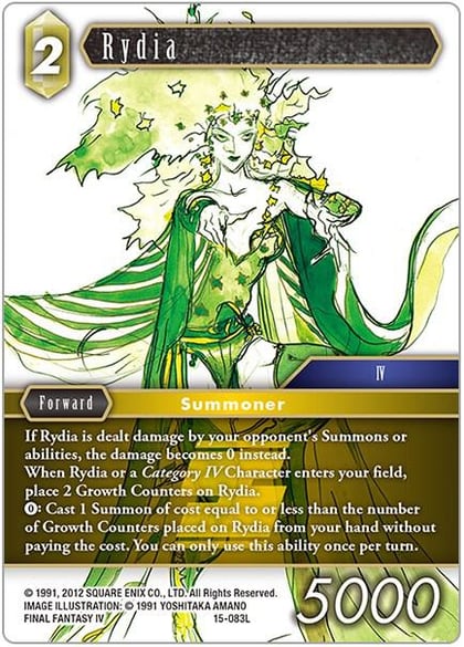 Rydia, Crystal Dominion 15-083L
