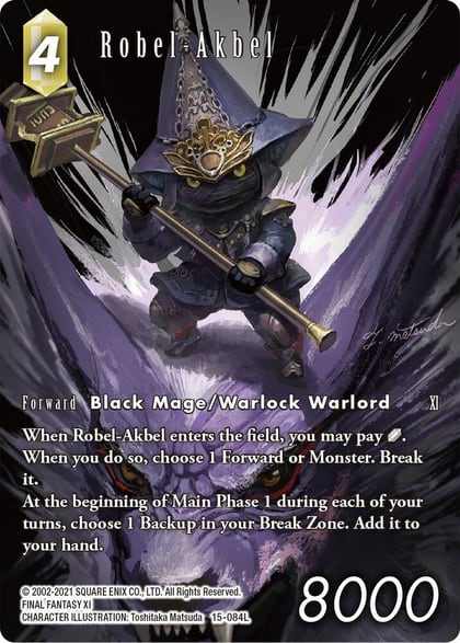 Robel-Akbel (Full Art), Crystal Dominion 15-084L
