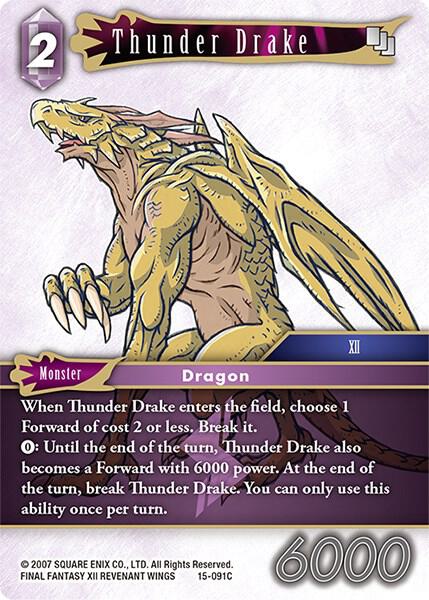 Thunder Drake, Crystal Dominion 15-091C