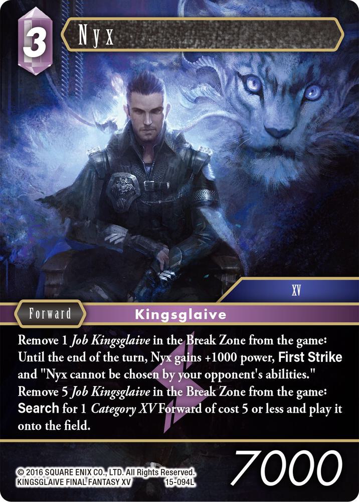 Nyx, Crystal Dominion 15-094L