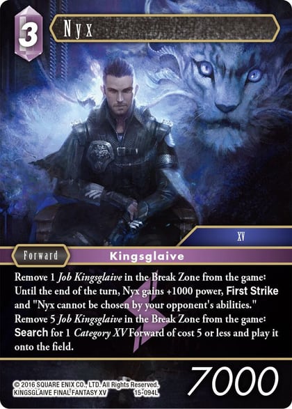 Nyx, Crystal Dominion 15-094L