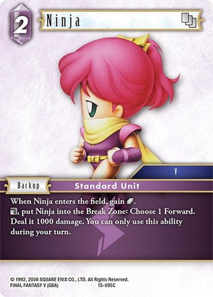 Ninja, Crystal Dominion 15-095C