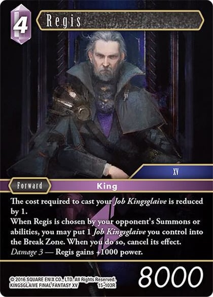 Regis, Crystal Dominion 15-103R