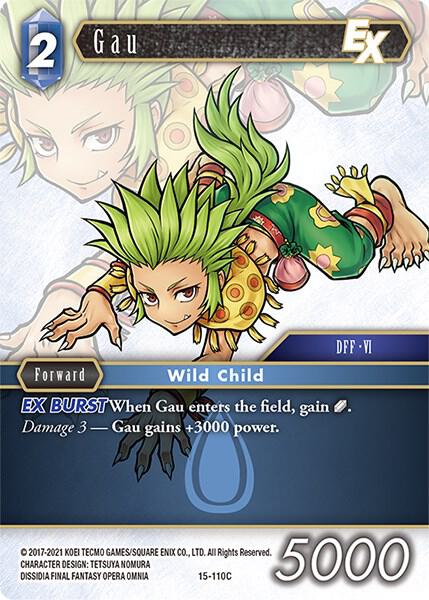 Gau EX, Crystal Dominion 15-110C