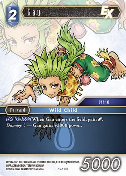 Gau EX, Crystal Dominion 15-110C