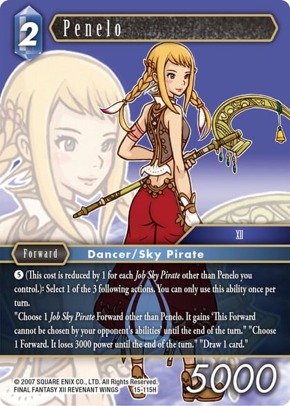 Penelo, Crystal Dominion 15-115H