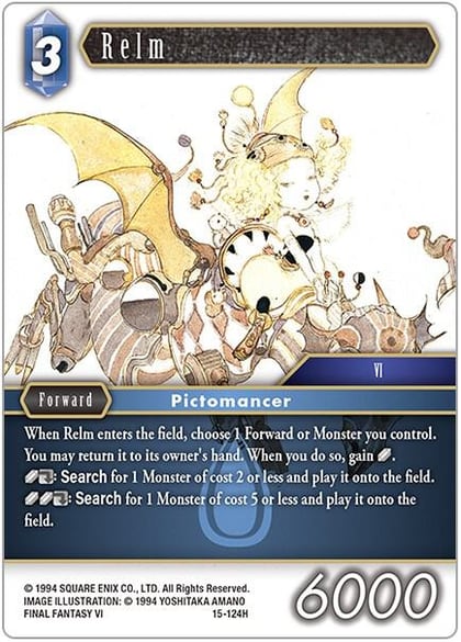 Relm, Crystal Dominion 15-124H