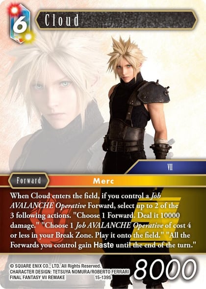 Cloud, Crystal Dominion 15-139S