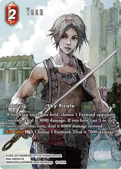Vaan (Full Art), Emissaries of Light 16-001R