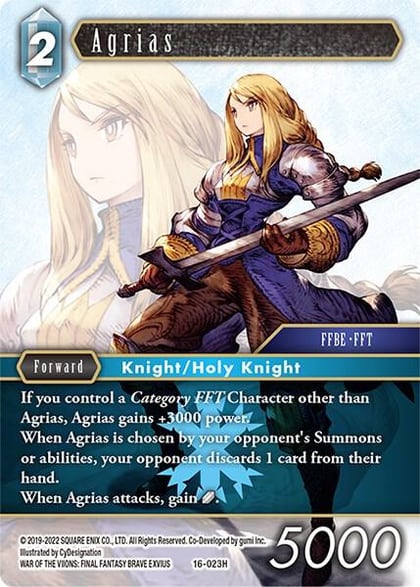 Agrias, Emissaries of Light 16-023R