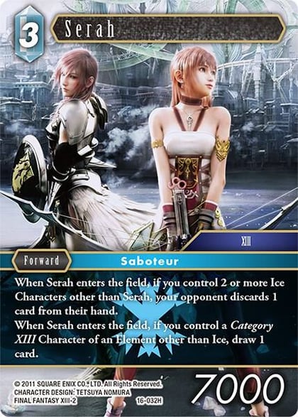 Serah, Emissaries of Light 16-032H