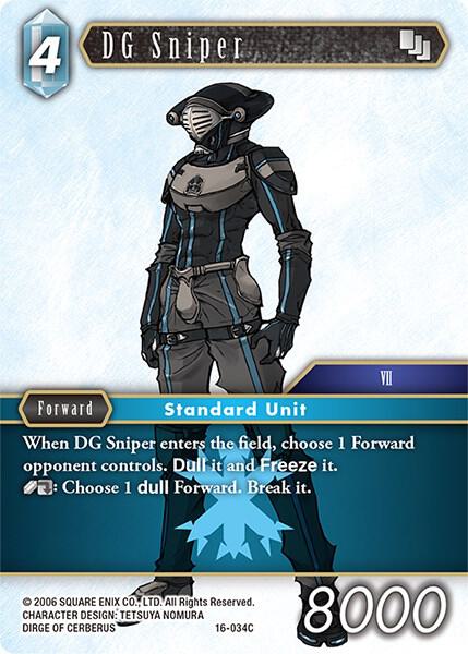 DG Sniper, Emissaries of Light 16-034C