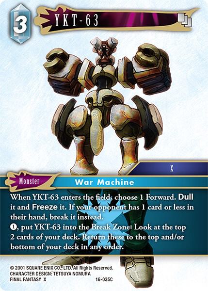 YKT-63, Emissaries of Light 16-035C
