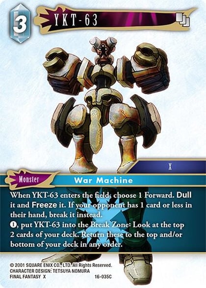 YKT-63, Emissaries of Light 16-035C
