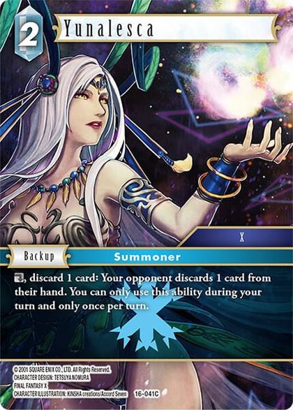 Yunalesca, Emissaries of Light 16-041C