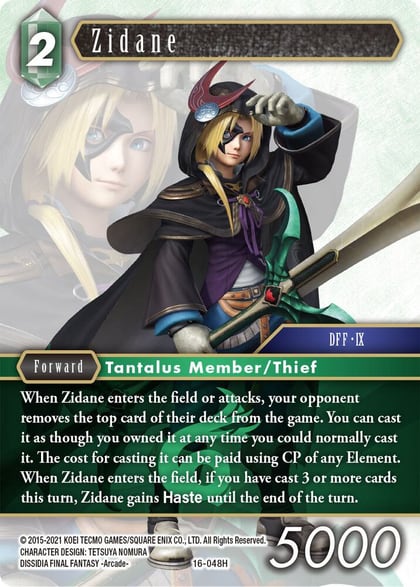 Zidane, Emissaries of Light 16-048H