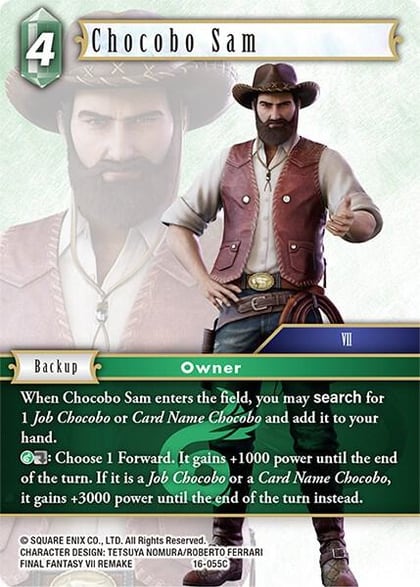 Chocobo Sam, Emissaries of Light 16-055C