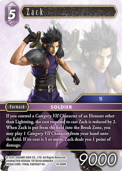 Zack, Emissaries of Light 16-089H
