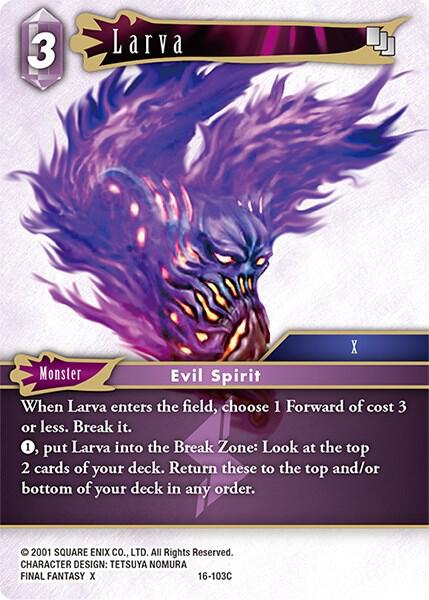 Larva, Emissaries of Light 16-103C