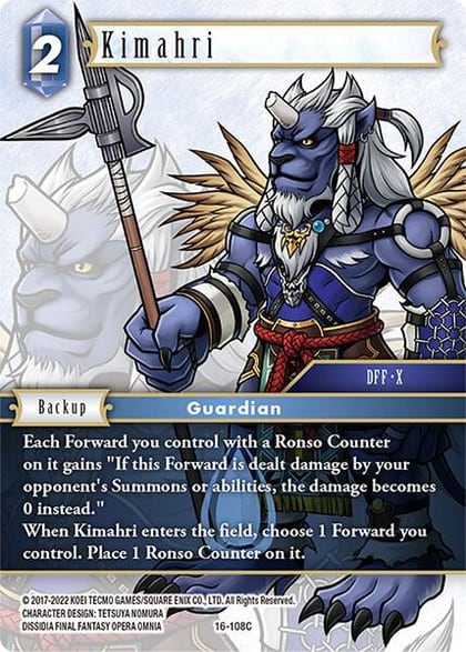 Kimahri, Emissaries of Light 16-108C