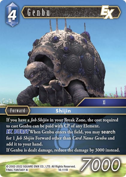 Genbu EX, Emissaries of Light 16-111R