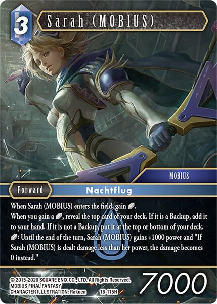 Sarah (MOBIUS), Emissaries of Light 16-115H