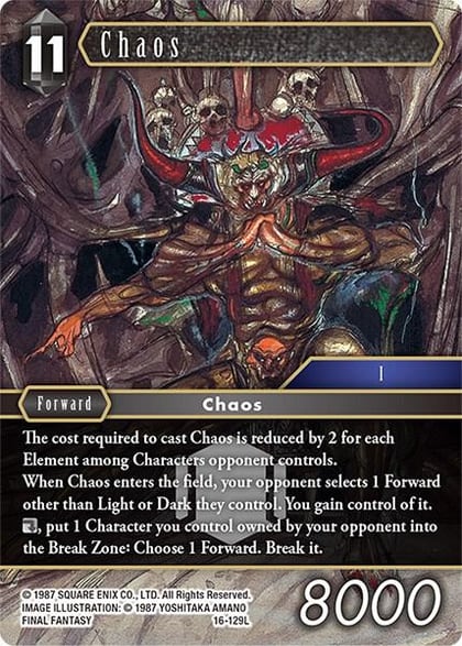 Chaos, Emissaries of Light 16-129L
