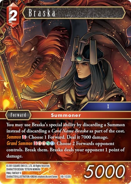 Braska, Emissaries of Light 16-133S