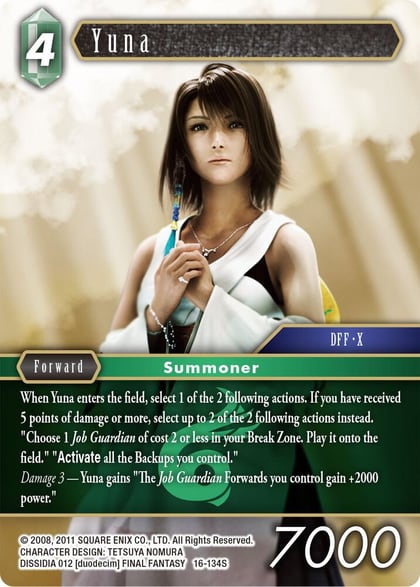 Yuna, Emissaries of Light 16-134S