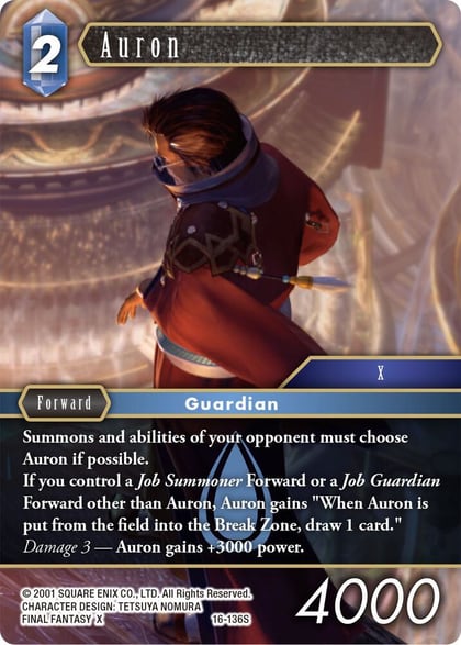 Auron, Emissaries of Light 16-136S