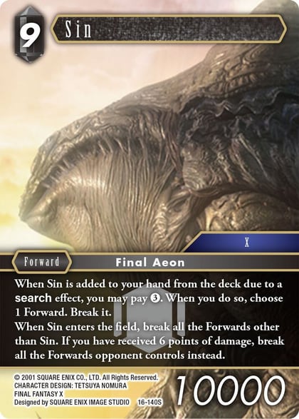 Sin, Emissaries of Light 16-140S