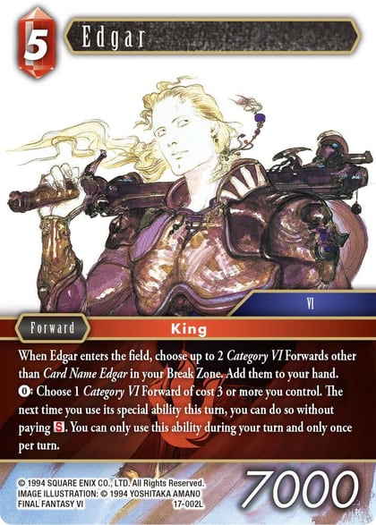Edgar, Rebellion's Call 17-002L