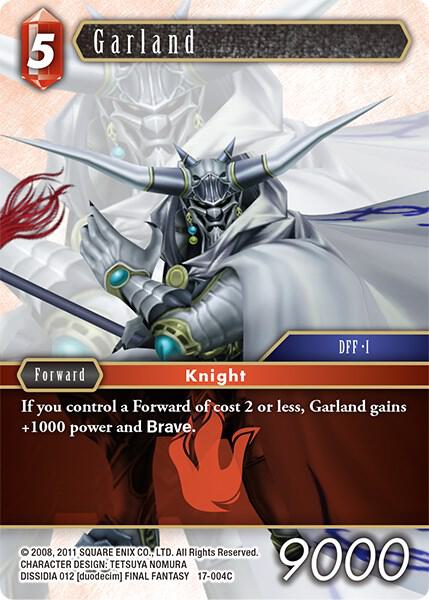 Garland, Rebellion's Call 17-004C
