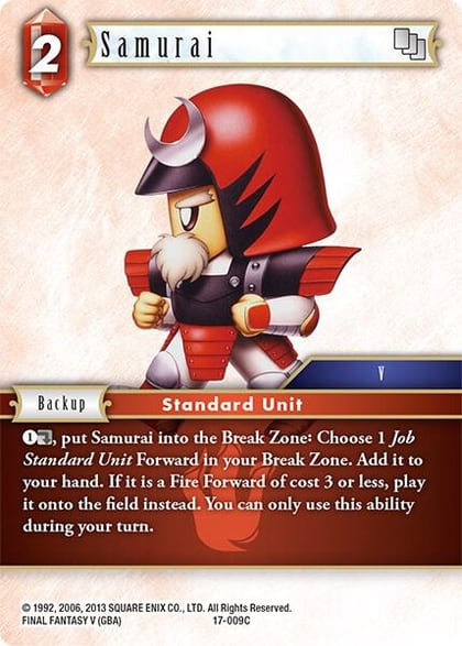 Samurai (009), Rebellion's Call 17-009C
