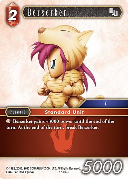 Berserker, Rebellion's Call 17-013C