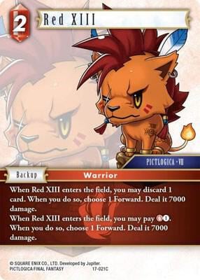 Red XIII, Rebellion's Call 17-021C