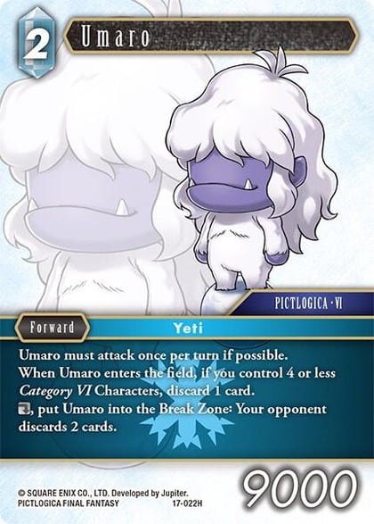 Umaro, Rebellion's Call 17-022H