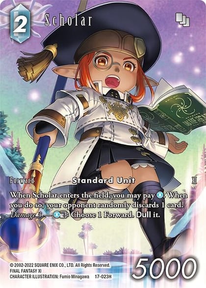 Scholar (Full Art), Rebellion's Call 17-023H