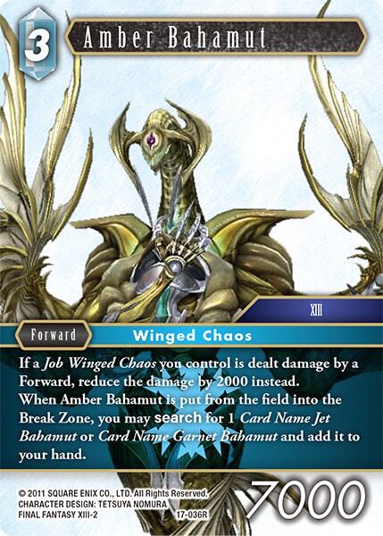 Amber Bahamut, Rebellion's Call 17-036R