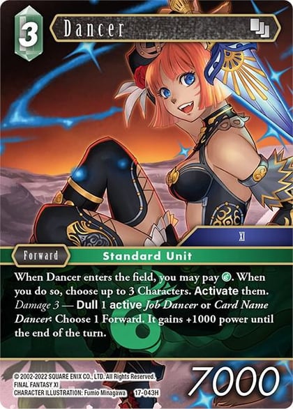 Dancer, Rebellion's Call 17-043H