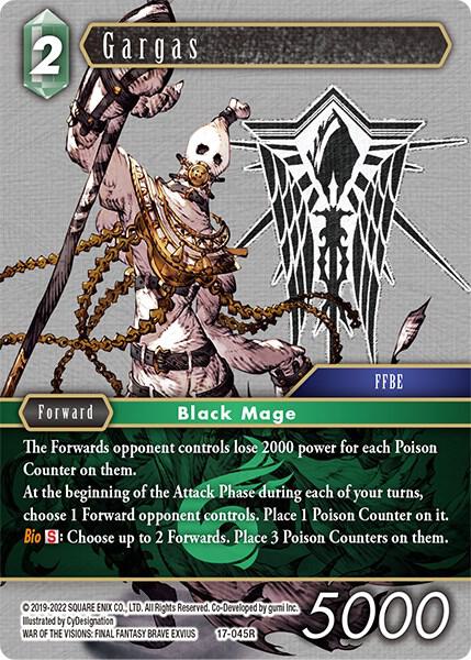 Gargas, Rebellion's Call 17-045R