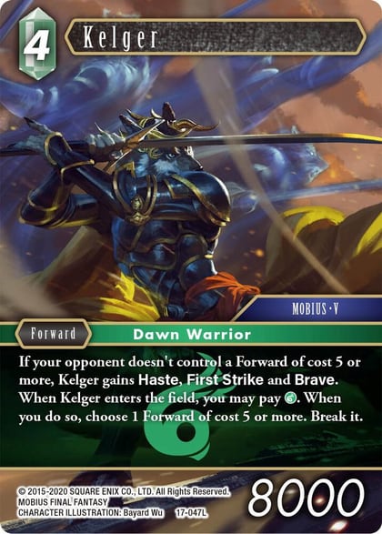 Kelger, Rebellion's Call 17-047L