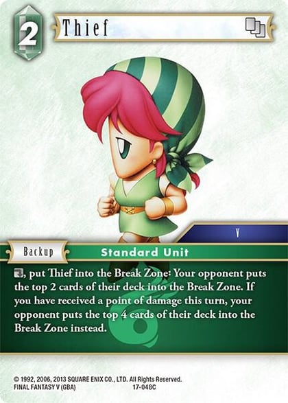 Thief, Rebellion's Call 17-048C
