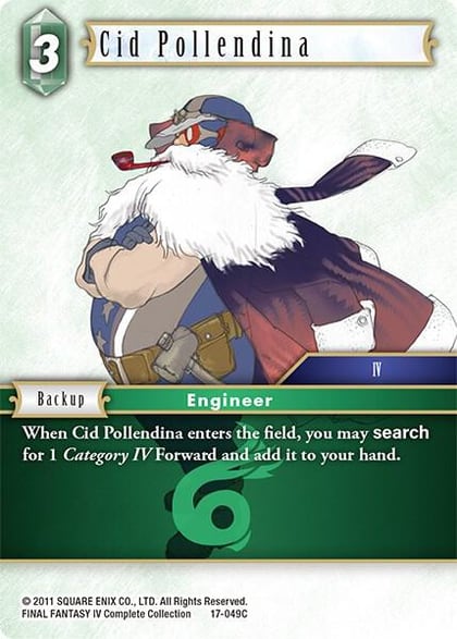 Cid Pollendina, Rebellion's Call 17-049C