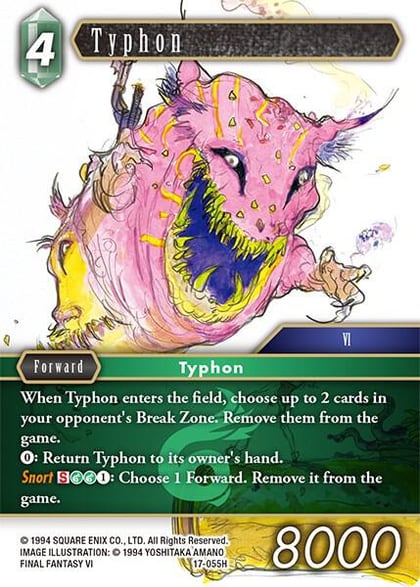 Typhon, Rebellion's Call 17-055H
