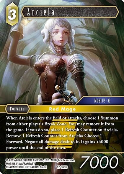Arciela, Rebellion's Call 17-065H
