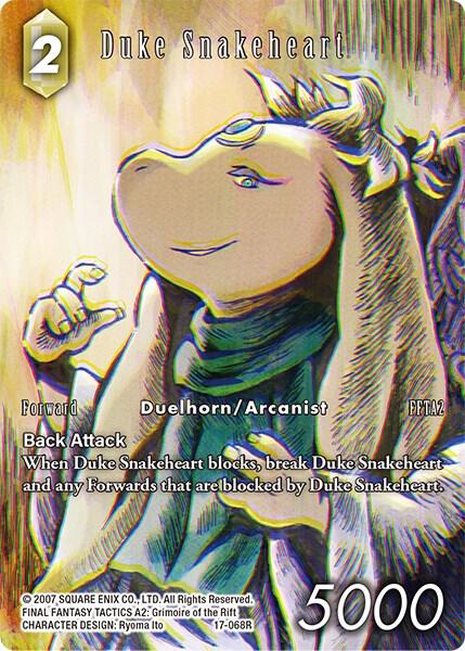 Duke Snakeheart (Full Art), Rebellion's Call 17-068R