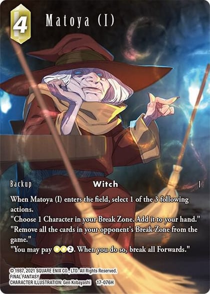 Matoya (I) (Full Art), Rebellion's Call 17-076H